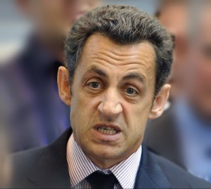 Sarkozy fait un peu la grimace