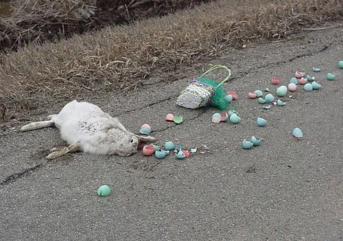 Oh noes, they killed easter bunny