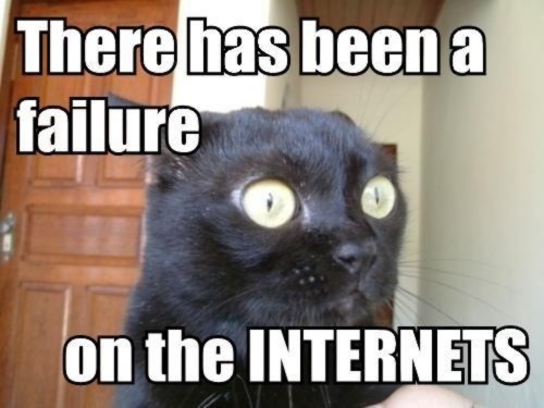 LOLcat Failure on the internets