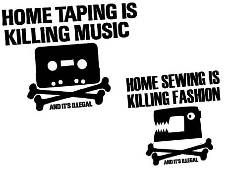 Home taping is killing music, and it's fun.
