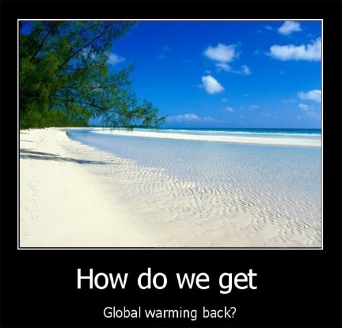 how do we get global warming back ?