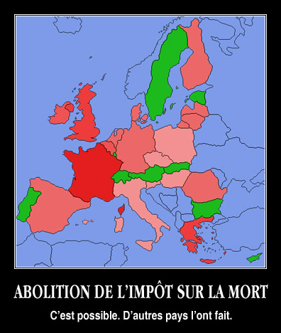 Impôt sur la mort en Europe