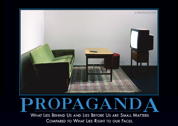 propaganda demotivator
