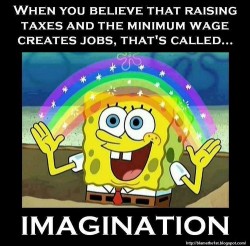 salaire minimum - minimum wage and imagination
