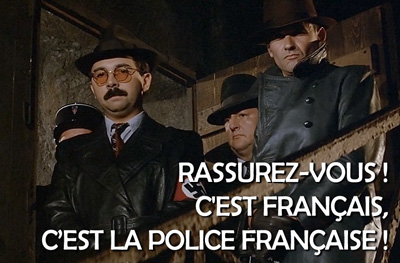C'est la police française !