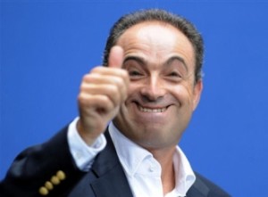 Copé, trop content