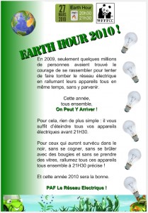 Earth Hour 2010