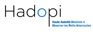 Logo HADOPI : haute autorité destinée à observer les petits internautes