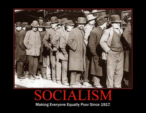 Socialism : making everybody equally poor since 1917