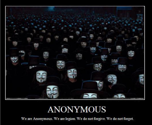 Anonymous : we do not forget, we do not forgive.