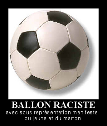 ballon raciste