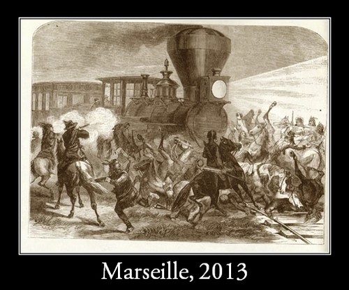 Far West marseillais : l'attaque de train