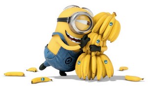 minion loves banana