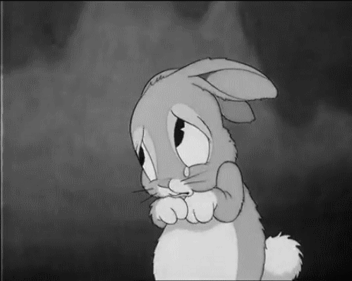 gifa sad rabbit
