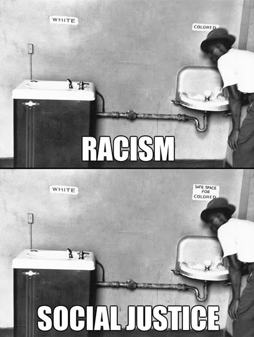 racism vs social justice