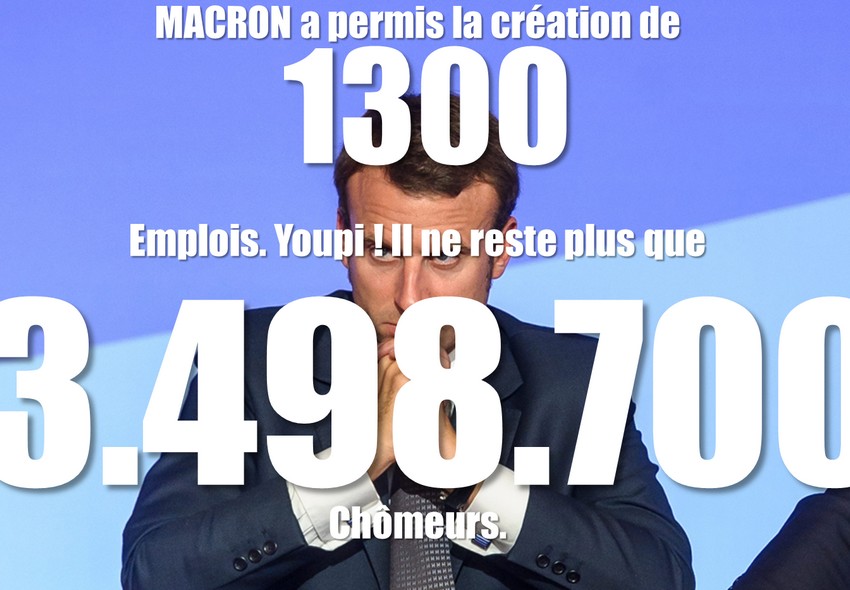 macron - 1300 emplois