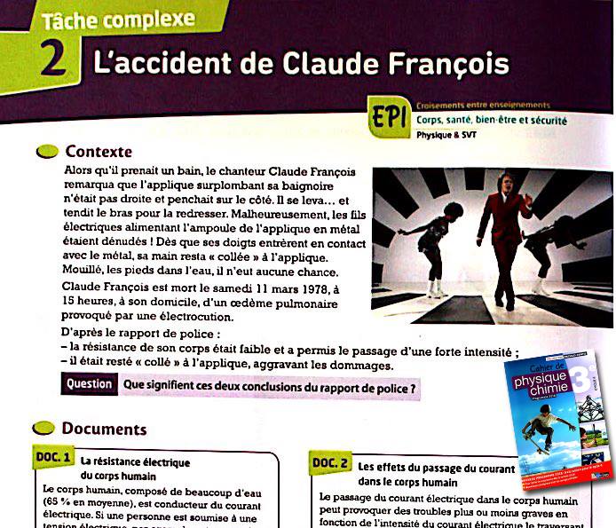 manuel scolaire - claude françois