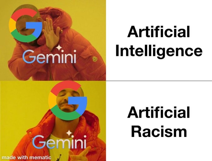 Gemini, moteur ultra-Woke Google